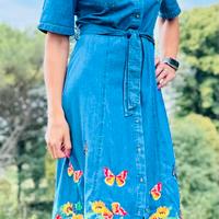 Abito esclusivo, ricamato a mano