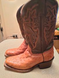 STIVALI COWGIRL/BOY  FULL QUILL OSTRICH N°39