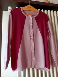 Maglia bicolore rosa+rossa