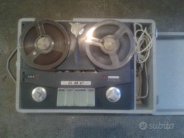 GBC registratore a bobina anni 60° in valigetta