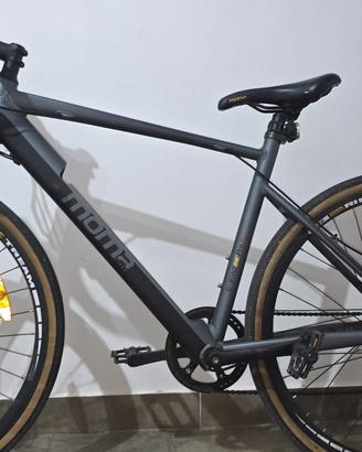 Moma bikes elettrica e-gravel 28 PRO