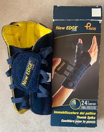 Tutore polso e pollice  destro, immobilizzatore