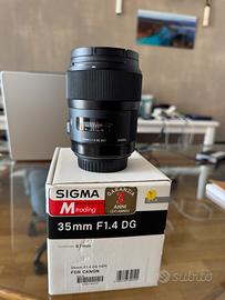 Sigma ART 35mm 1.4 EF