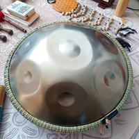 Handpan artigianale "Bertelli" in Stainless D Maj