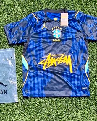 🔥maglia Brasile x Stüssi x Jordan taglia S