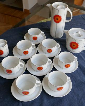 Rosenthal Thomas ECLIPSE 1970 Servizio tè vintage