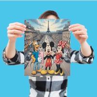 Stampa Fotografica Lucida - Personaggi Cartoon