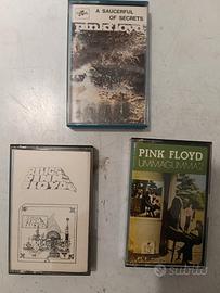 3 cassette musicali dei Pink Floyd 