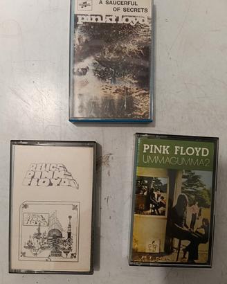 3 cassette musicali dei Pink Floyd 