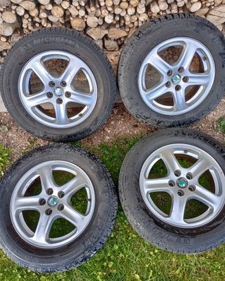 cerchi Skoda/Volkswagen+gomme Michelin 