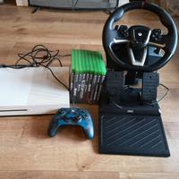 XBox One s + Giochi + Volante
