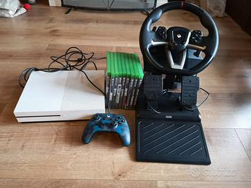 XBox One s + Giochi e Volante