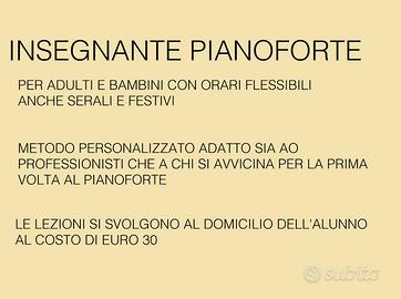 Insegnante pianoforte