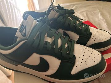 Nike Dunk low Verdi uomo 42 come nuove