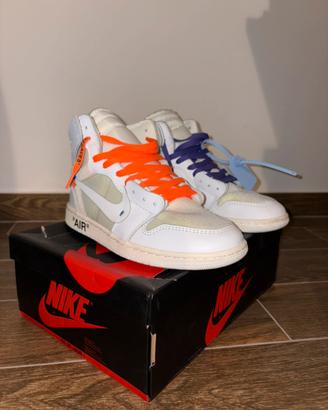 Air jordan 1 Off White “White”  taglia: 41
