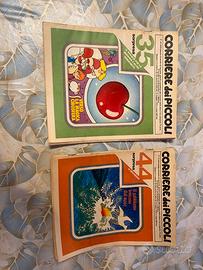 Lotto di 2 riviste da collez Corriere dei piccoli