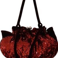 borsa in velluto elegante 