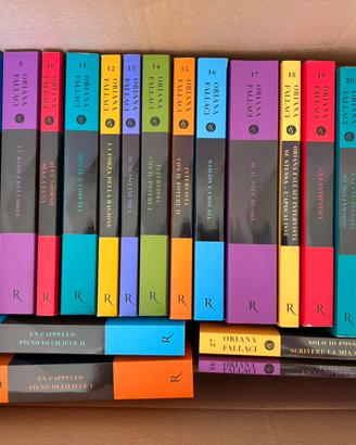 Collana libri di Oriana Fallaci