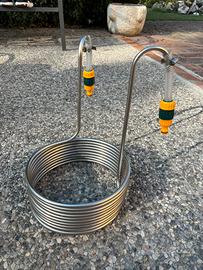 Serpentina di raffreddamento per birra inox