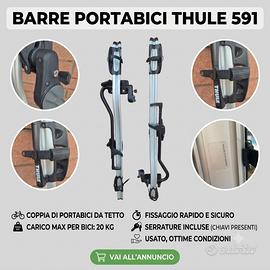 coppia portabici thule proride 591