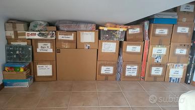 Kg LEGO DIVISI PER COLORE E TIPOLOGIA 