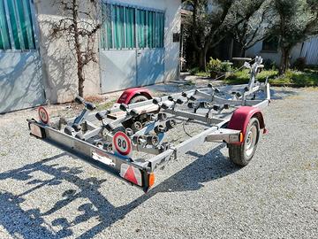 Carrello  rimorchio porta barca Satellite 15