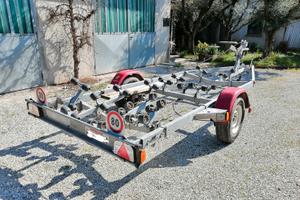 Carrello  rimorchio porta barca Satellite 15