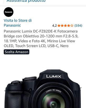 Panasonic Lumix DC-FZ82DE-K