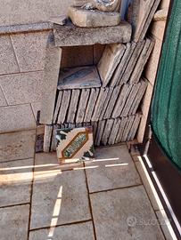 mattonelle antiche in pastina colorate 