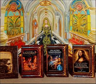 DIPINTI E LIBRO "UN ALTRO UNIVERSO"