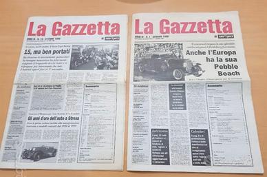 Giornali d’epoca d’auto