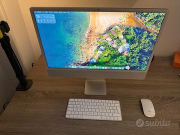 iMac 24” M1 8gb grado A+ PERFETTO