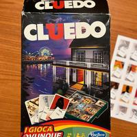 CLUEDO versione portatile gioco da tavolo nuovo