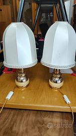 coppia abat-jour vintage anni 60