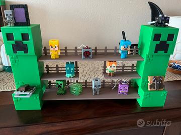 Espositore per collezione Minecraft