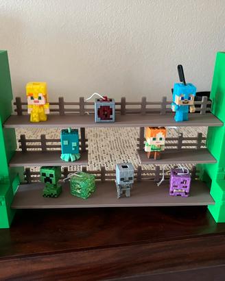 Espositore per collezione Minecraft