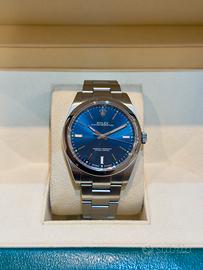 Rolex Oyster Perpetual 39mm Blu 2017 - Full Set