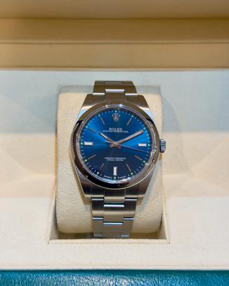 Rolex Oyster Perpetual 39mm Blu 2017 - Full Set