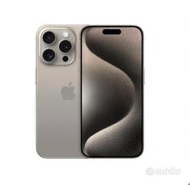 Iphone 15 pro, 128GB Titanio naturale