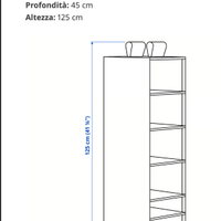 SKUBB Portatutto a 6 scomparti
