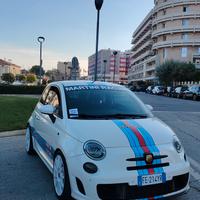 Abarth 595 livrea Martini Racing.