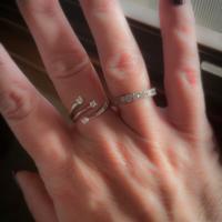 Trilogy oro bianco 750 con diamanti naturali