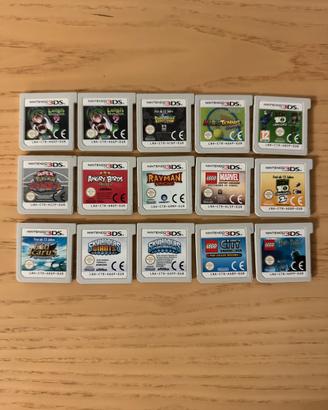 Schedine compatibili per Nintendo DS e 3DS