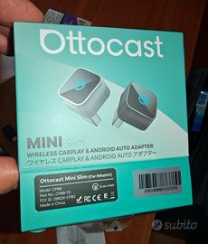 2026 Ottocast Mini slim CarPlay Adattatore, Aggio