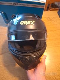 Casco Moto Integrale Grex G6.2 Kinetic nero opaco

