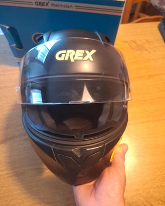 Casco Moto Integrale Grex G6.2 Kinetic nero opaco
