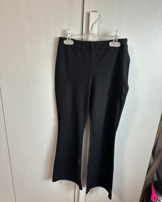 Leggins a zampa neri