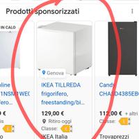 Frigo piccolo ikea