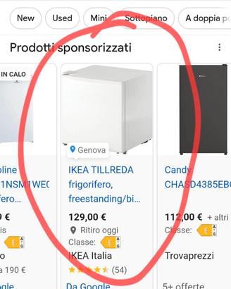 Frigo piccolo ikea