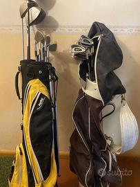2 set mazze da golf